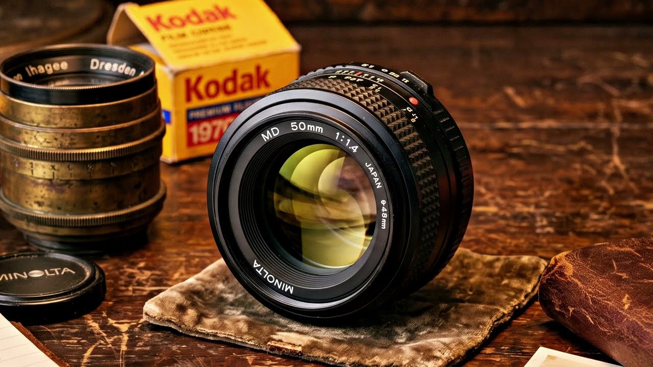 Minolta MD 50 F1.4 Lens, Budget Glass, Premium Results - YouTube