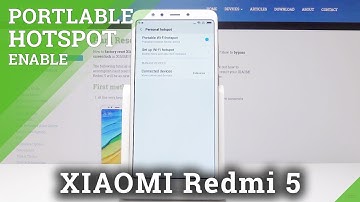 How to Enable Portable Hotspot in XIAOMI Redmi 5 - Network Access Point