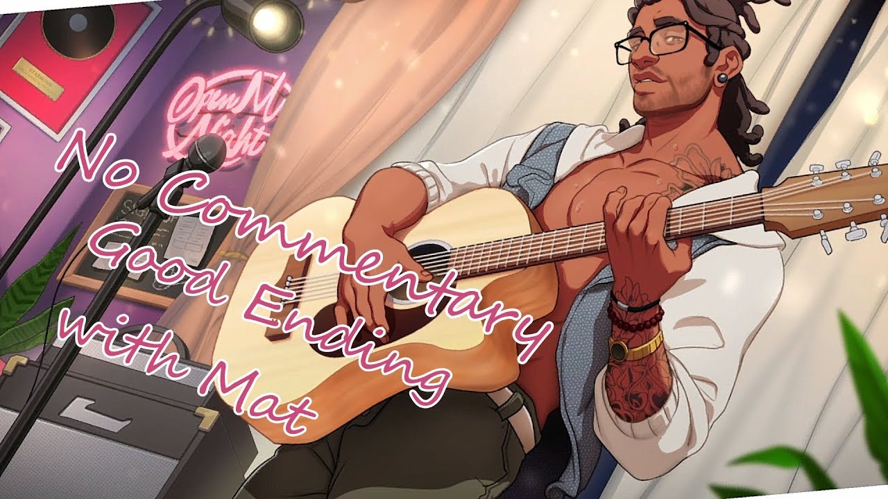 Dream Daddy A Dad Dating Simulator No Commentary (Good Ending With Mat)