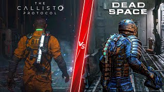 The Callisto Protocol vs Dead Space Remake - Direct Comparison! Attention to Detail \& Graphics!
