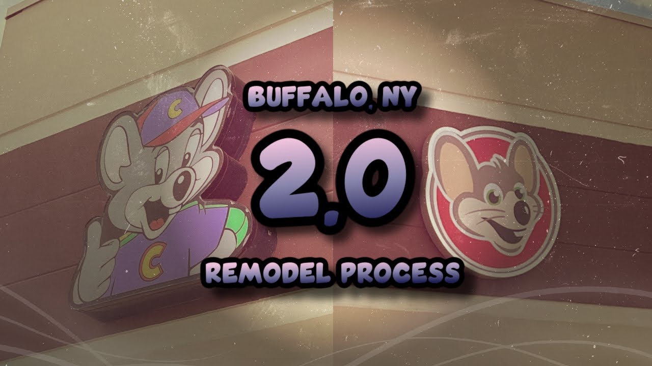 Chuck E. Cheese's Buffalo, NY || 2.0 Remodel Process