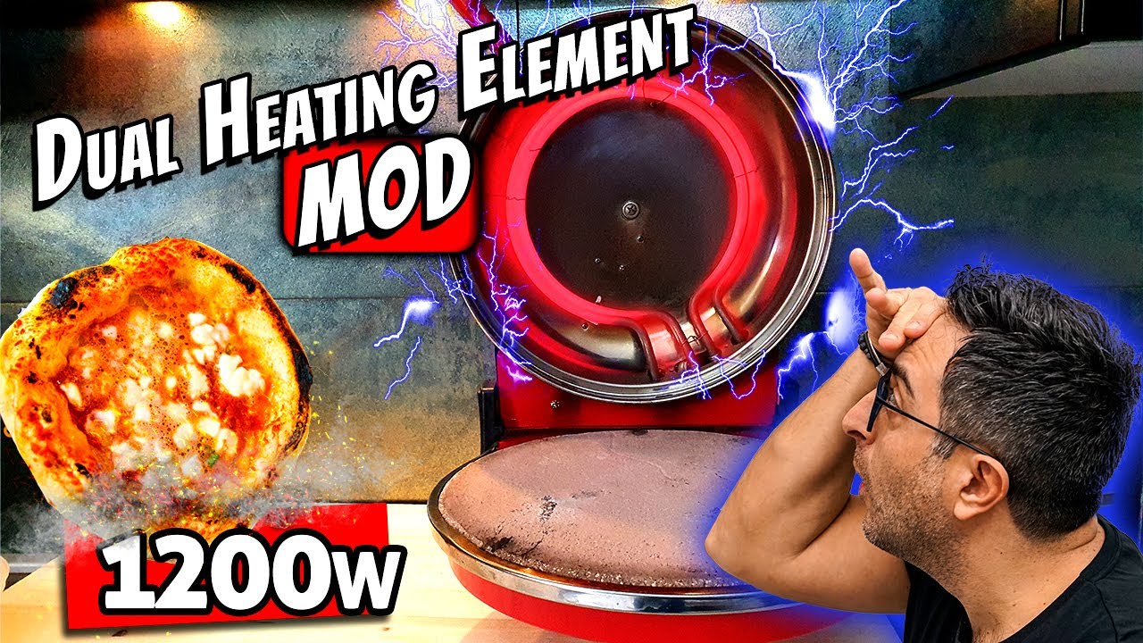 Spice Caliente , G3 Ferrari , Delizia - Pizza oven double Heating element  1200w mod #pizza - YouTube