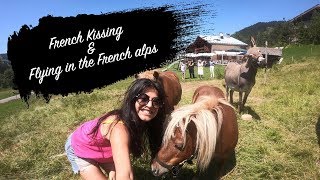 FRENCH KISSING & FLYING IN THE FRENCH ALPS 🇫🇷 Resimi