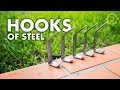 DIY Steel Coat Rack Hooks DIY Steel Coat Rack Hooks