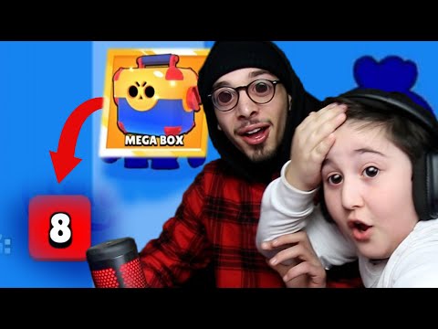 8 CLICK!!! BOX OPENING!!! SPIKE დავაგდე?! ft. @NikaTMG | Brawl Stars