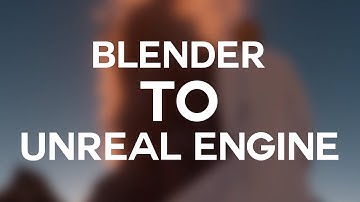 (Easy) Blender To Unreal Engine 5