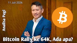Bitcoin Rallies to 64K, Is This a Bullish Sign? Is a Drop Still Possible? Morning Analysis