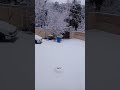 First snow falling of this season in rawalakot #snowfall #snow