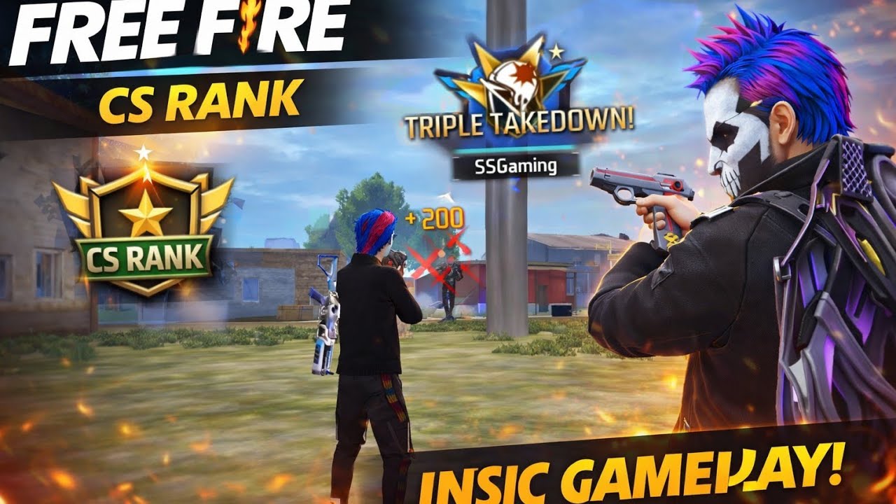 Free Fire CS Rank Match 🔥 Pro Gameplay | SSGaming - YouTube