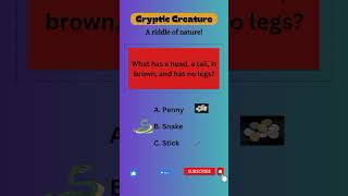 cryptic creature