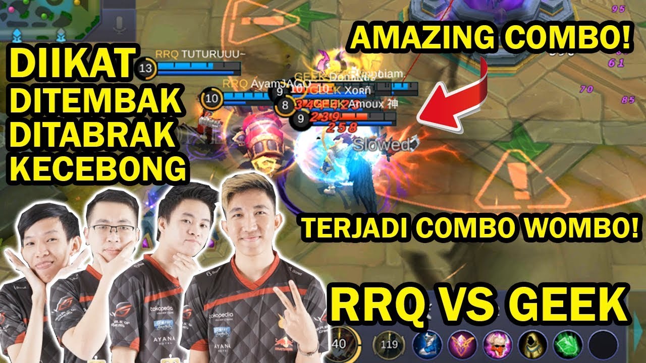 MATCH ADU GENGSI! RRQ VS GEEK MALAYSIA! RRQ BERTEMU FEEKZ! AMAZING GAMEPLAY