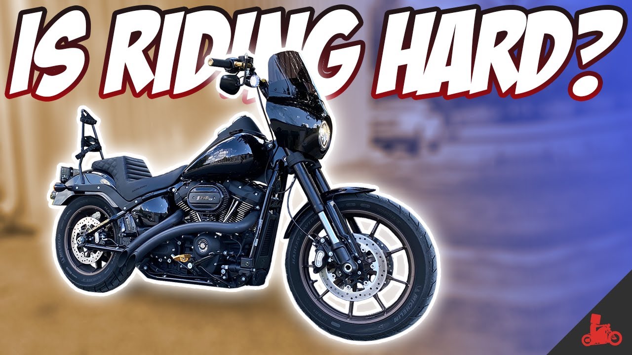 What is the hardest thing about learning to ride a motorcycle?