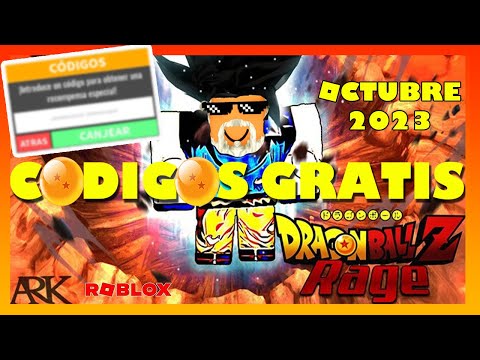 Códigos de Dragon Ball Rage en 2023