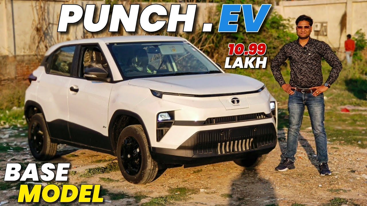 Punch Smart Tata Punch EV Smart Plus Variant Review and Walkaround 🔥 l Punch EV l ...