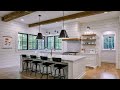Open beam kitchen design
