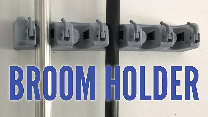 Wall Mounted 5 Slot Mop Broom Holder Tool Organizer Review