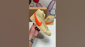 Off White X Nike Blazer Mid All Hallows Eve 