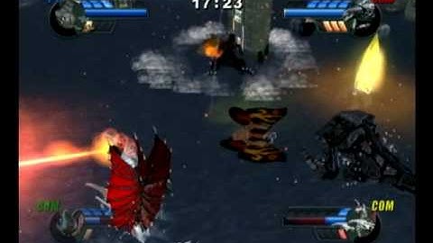 Godzilla: Unleashed - G54 vs Gigan vs Mothra vs Orga