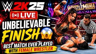 Wwe 2k25   Unbelievable Finish  Best Match Ever Playedwwe wrestling wwe2k25 shorts 