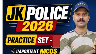 Lec-100 JKP Constable Exam 2026 // Jk Police Gk,Gs Important MCQ #jkpexam