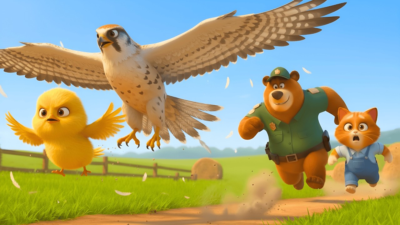 Thief in Mama Cat Farm! 😱 Every Animal is Gone!—Police Officer Saves the Day 👮‍♂️🐱|Cute Cat