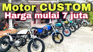 MOTOR CUSTOM HARGA MULAI 7juta an lokasi Lumajang yosowilangun wa di deskripsi