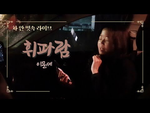 이문세 - 휘파람 (COVER) [차안빗속라이브]