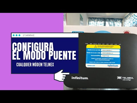 Video: Cómo Configurar Un Módem En Modo Puente