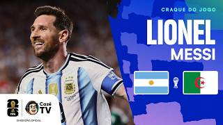 HAT TRICK E RECORDE! TODOS OS LANCES DE MESSI EM ARGENTINA X ARGÉLIA | COPA DO MUNDO | 1ª RODADA