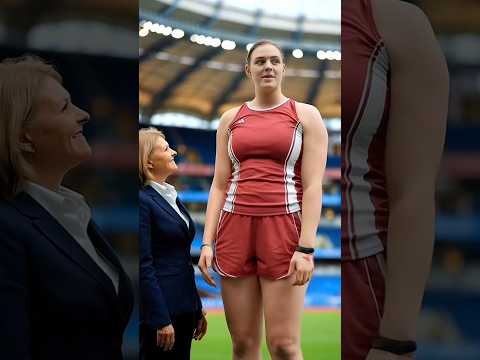 Tall Beautiful Volleyball Woman Dance #ai #volleyball