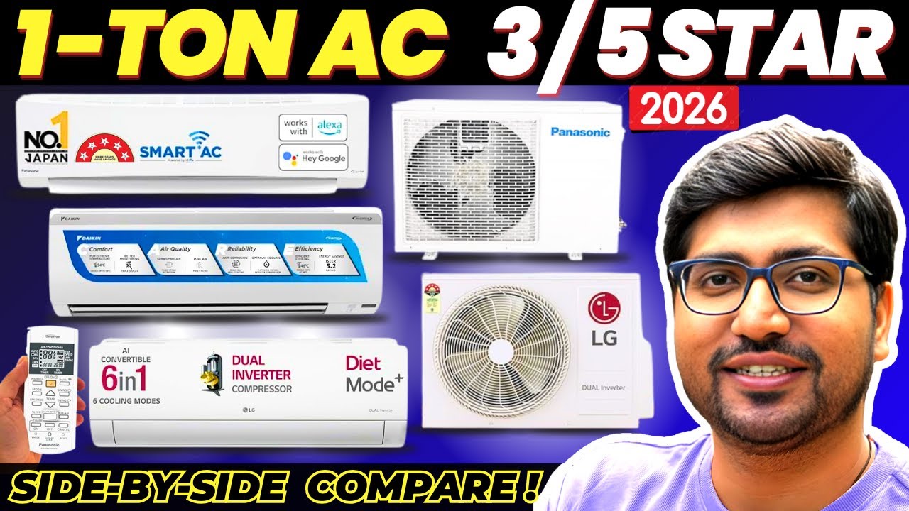 2026🔥Best 1 Ton AC in india 2026🔥Best AC Under ₹20000 - ₹25000🔥Best AC 2026