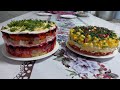 #Shorts. Быстро и вкусно // Салат на Новый 2024 год #салатнановыйгод #деревня #салат