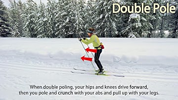 Basic Classic Ski Techniques: Double Pole