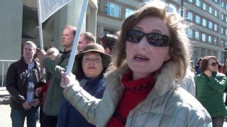 Жители Бутырского района на митинге против &quot;реновации&quot;