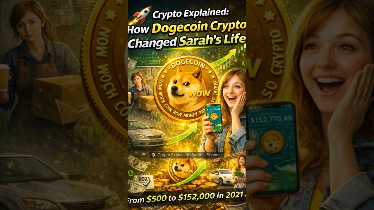 🐕 Crypto Explained: Sarah's Success Story with Dogecoin Crypto