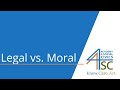 Legal vs Moral Quiz