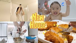 A New Routine in Our New House ✨ New House Appliances, Washing the Baby, 18 Month Old Baby