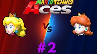 Mario Tennis Aces - Peach Vs. Daisy