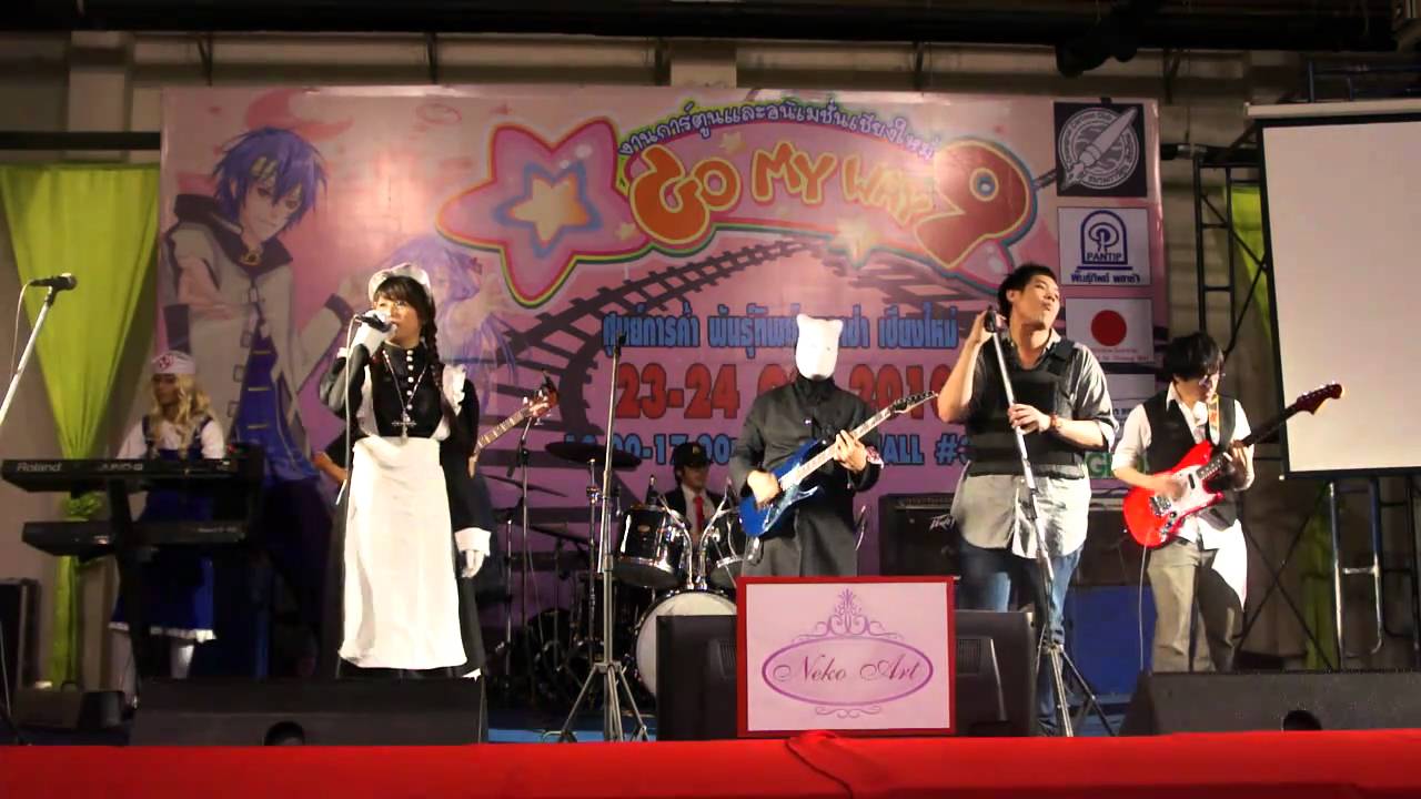 Ringo Mogire Beam 林檎もぎれビーム Iiai Band Live Comic Animation Chiangmai 9 Youtube