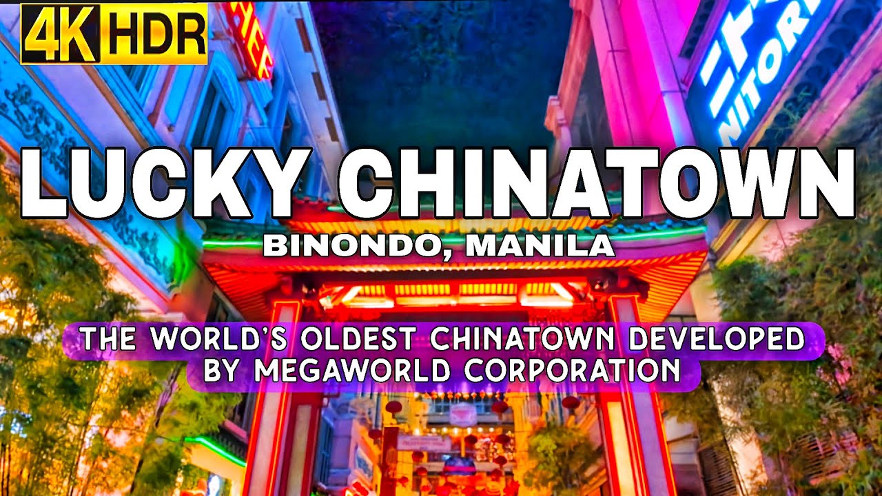 [4K HDR] Lucky Chinatown Mall Walking Tour 2025 | Binondo Manila, Metro Manila, Philippines