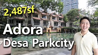 Adora Desa Parkcity | 3-Storey Landed Courtyard Terrace for Sale & Rent