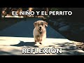 REFLEXIÓN.- EL NIÑO Y EL PERRITO,  reflexiones diarias, pensamientos positivos, mejor persona.