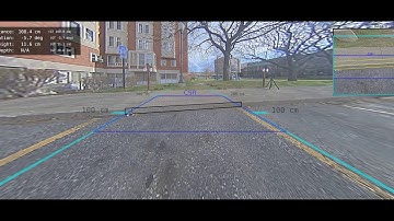 Curb detection and tracking with monocular frontal vehicle camera - 1