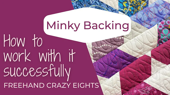 Live & Unscripted Freehand Quilting - Using Minky-...
