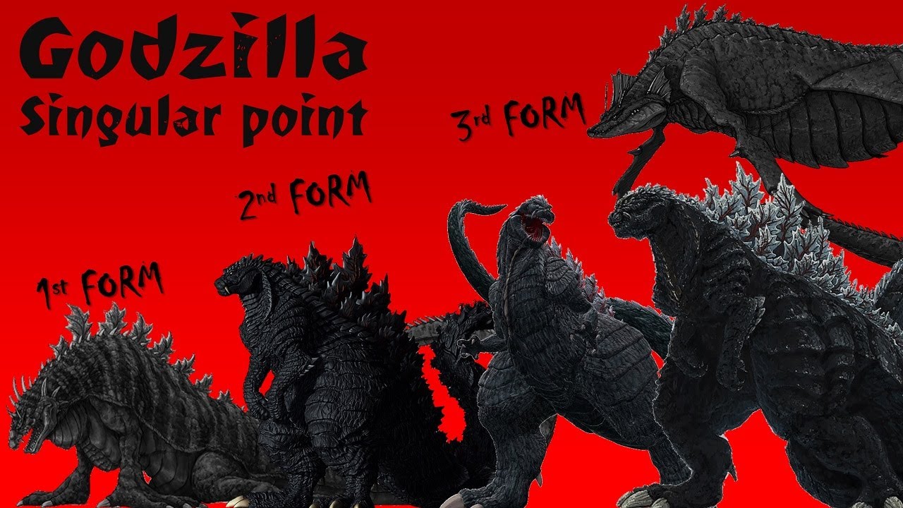 The 4 Forms of Godzilla Singular Point, different forms of godzilla singula...