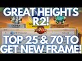 Top 25 Players in 2nd Great Heights Event! 70 New Players To Get Permanent Skins! Call of Dragons