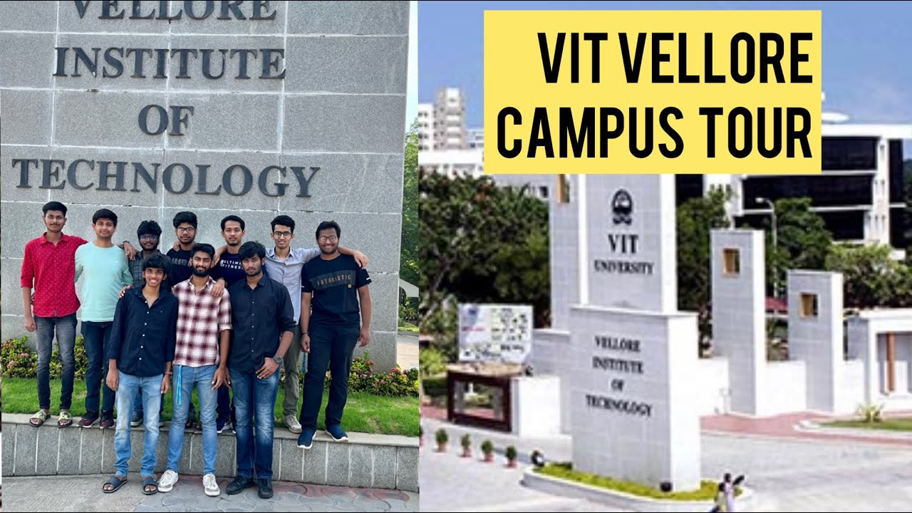 VIT Vellore Campus Tour In Telugu || 