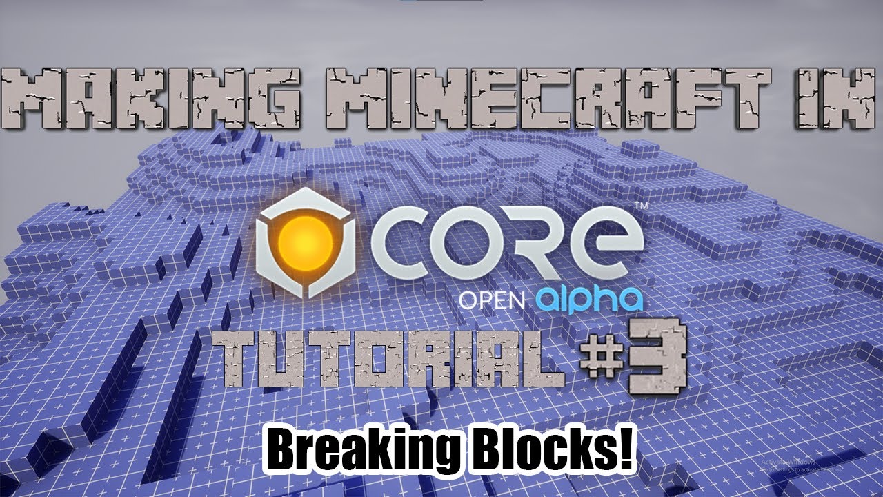 Breaking blocks. Breaking blocks