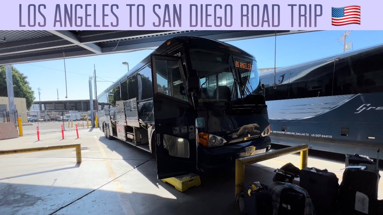 4k-los-angeles-to-san-deigo-road-trip-greyhound-bus-california