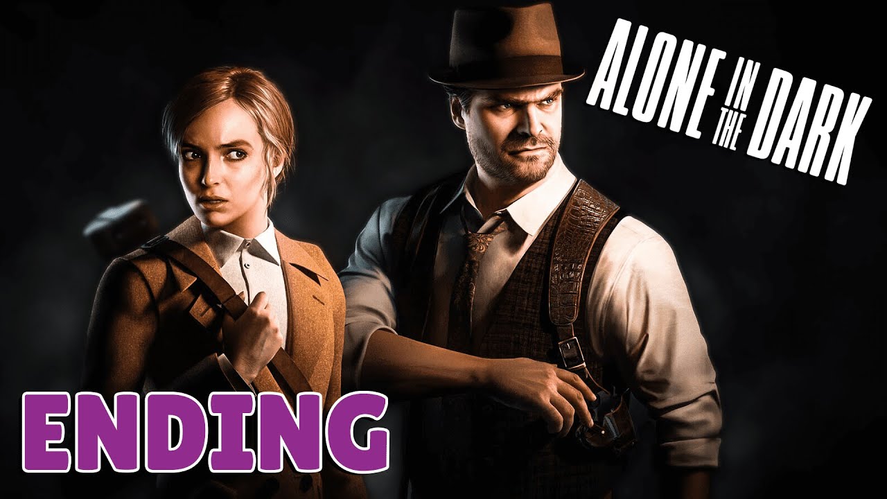 ALONE IN THE DARK - 100% Platinum Walkthrough No Commentary ENDING (4K ...